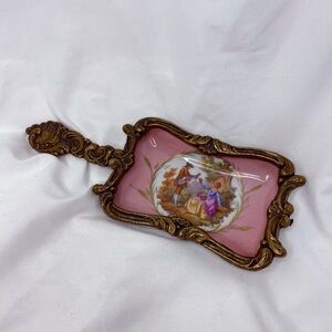 Antique Sevres Porcelain Dish Limoges Hand Painted
